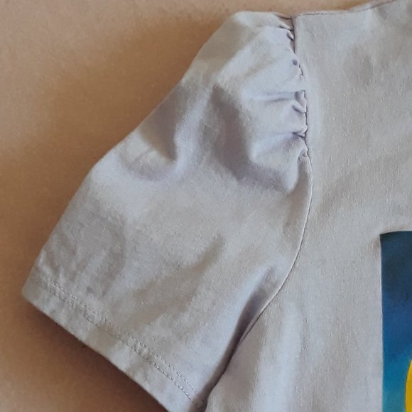 Zara x Disney Collab Girls T-Shirt with Bambi Graphic, Sz. S - Picture 3 of 7